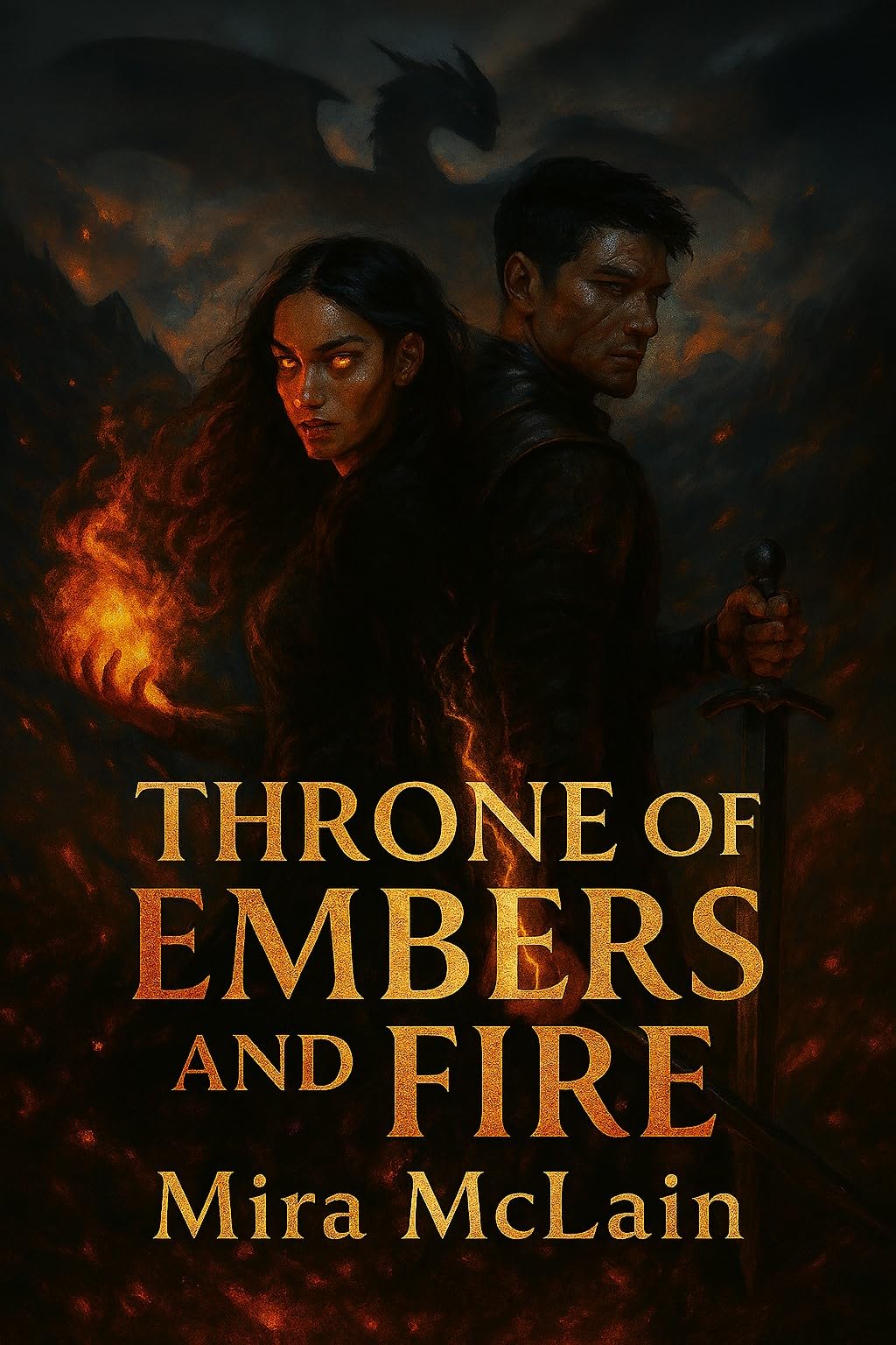 Cover for Throne of Embers and Fire